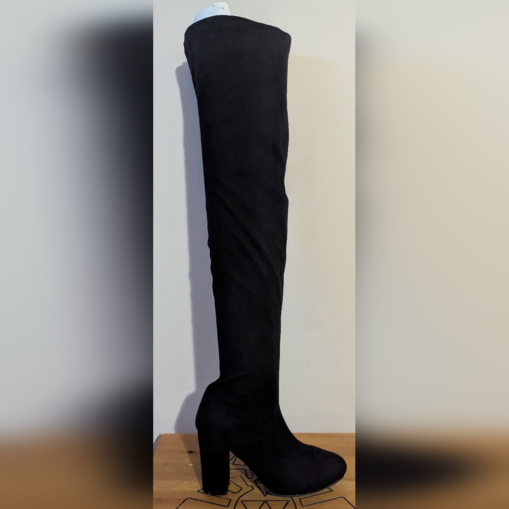Black Over-the-Knee Boots